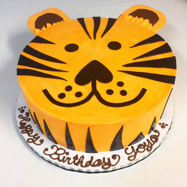 Bánh sinh nhật con hổ đáng yêu 1