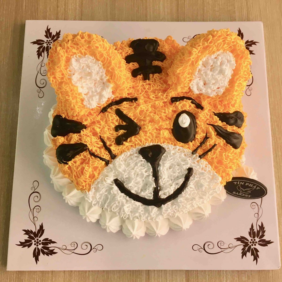 Bánh sinh nhật con hổ đáng yêu 2