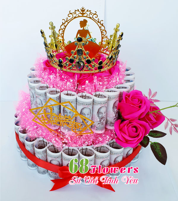 Bánh sinh nhật tạo hình chú heo con ngộ nghĩnh (Mẫu 45572) - FRIENDSHIP  CAKES & GIFT