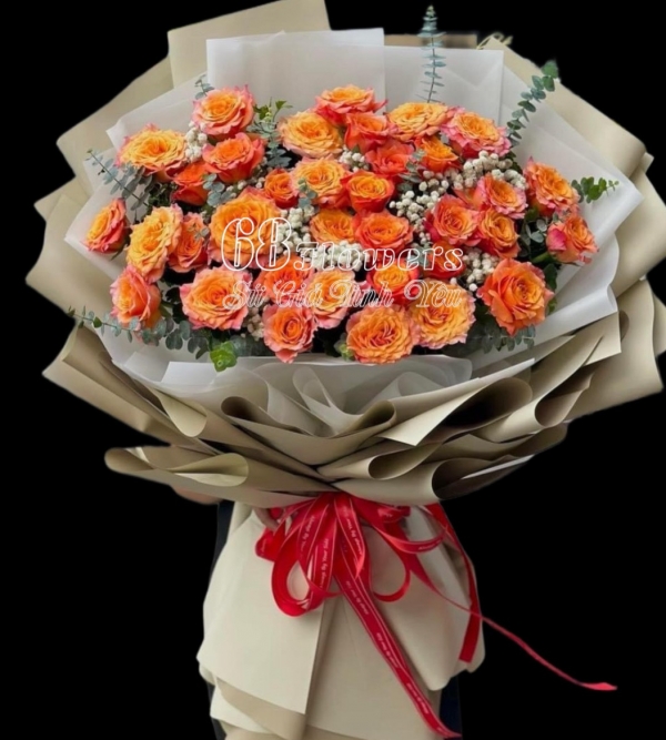 Bó hoa sắc màu tình yêu - TNY012B